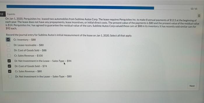  Answer the question using US GAAP. Do not copy the answers
