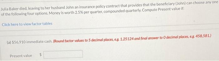 of each of the next 8 years. The tractor should be recorded