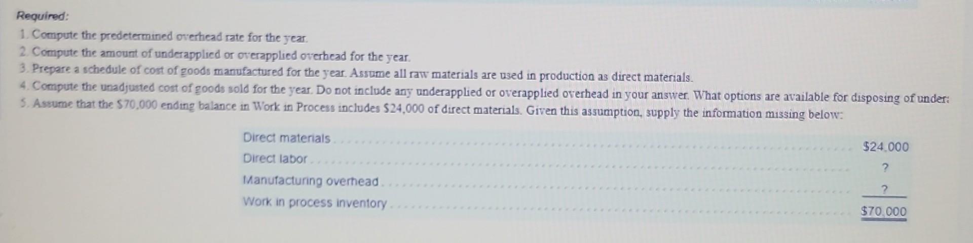 a job-order costing system and applies overhead cost to jobs on the