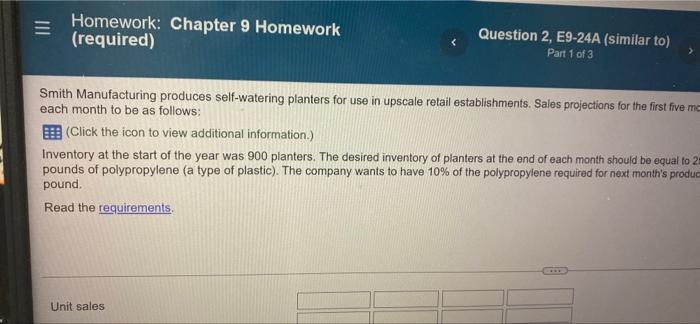 to) Homework: Chapter 9 Homework (required) HW Score: 75.52%. 7.56 of 10