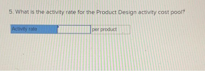of its manufacturing overhead to four cost pools. The following additional information