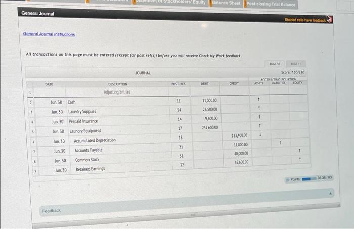 accounts, adjusting entries, financial statements, and closing entries Instructions Chart of Accounts