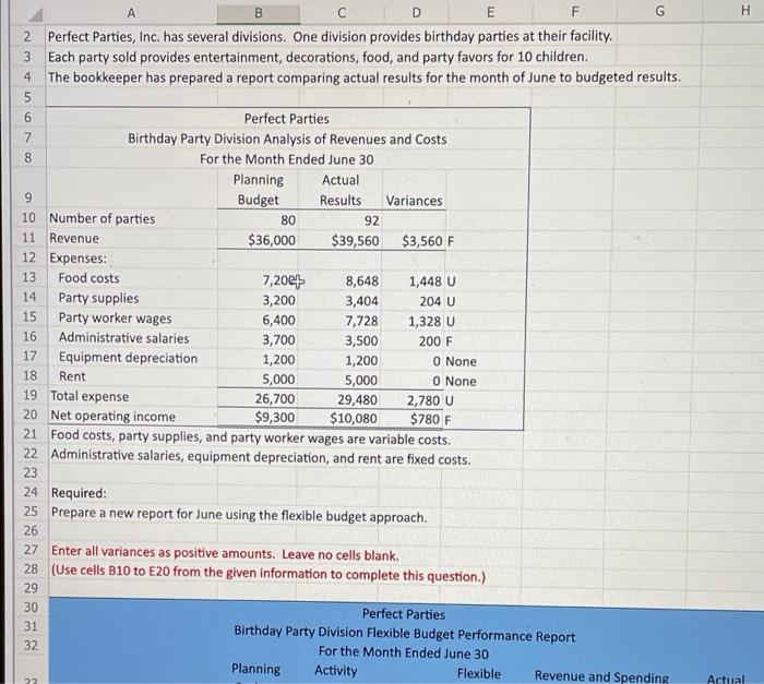 please include cell references thanks! G H 4 in NO A B