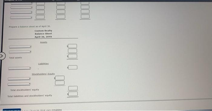 b. Purchased supplies on account, $3,460. c. Paid creditor on account, $2,190.