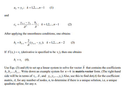 coefficients here %%%%%%%%%%%%%%% format long e %compute a vector of 100 evenly-spaced