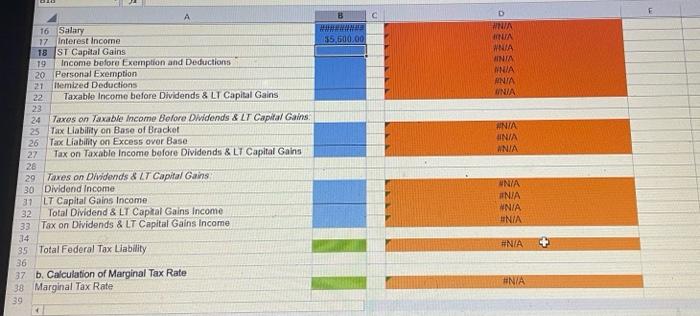 is working on filing her tax return for the previous year. She