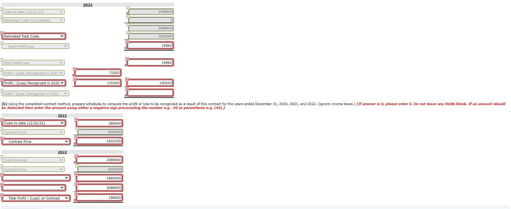 for Gumbel Corp. for a total contract price of $1,890,000. On July