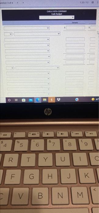 administrative expenses 93.220 100,300 All sales are on account.Collections are expected to