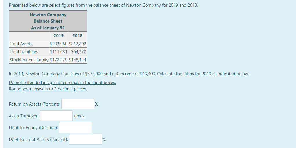 Working Capital =$ a) Calculate the gross profit margins for both years.