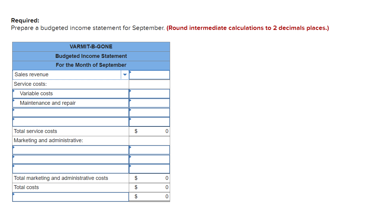 suburban neighborhood. The company attempts to make service calls at least once