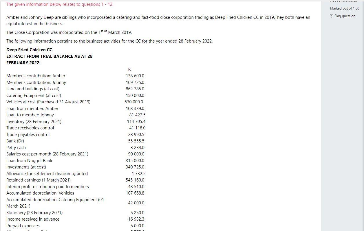 What do you mean the base question is missing? I posted 6