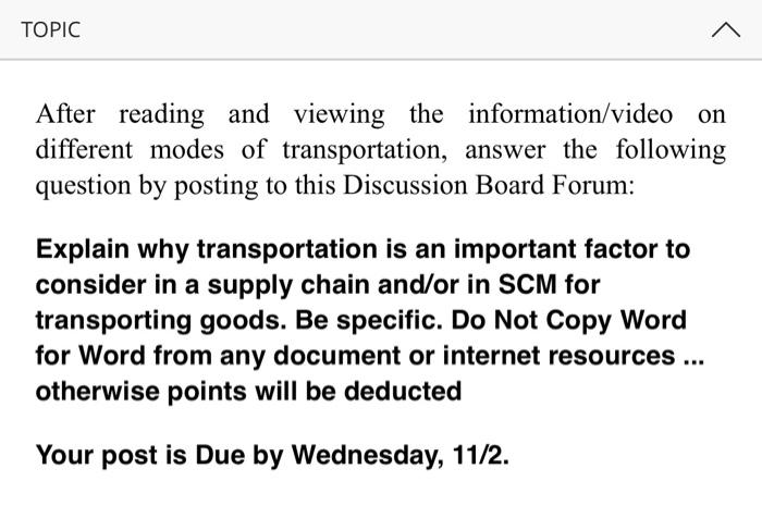 please answer asap thank you! After reading and viewing the information/video on