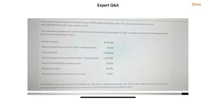  complete the balance sheet these are the options Expert Q&A Laves