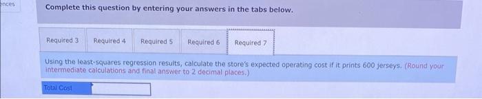company's biggest source of revenue. A portion of Leslie's operating information for