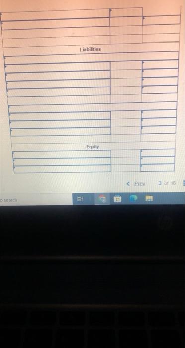Title Cash Accounts receivable office supplies Trucks Accumulated depreciation-Trucks Land Accounts payable