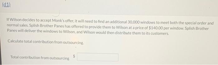 an annual capacity of 500,000 windows. Current production is budgeted at 450,000