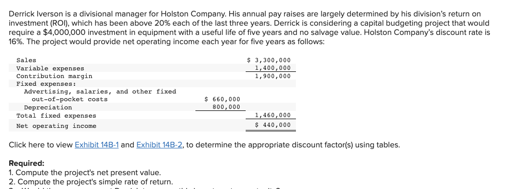  Please help with q's 1 & 2. Thank you Derrick Iverson