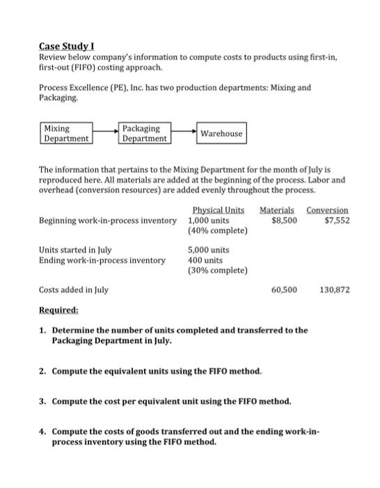 Please help me with this question. Thank you so much! Case Study