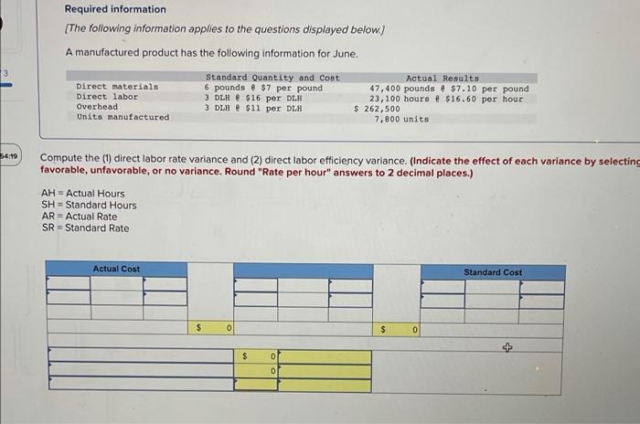 23,100 hours $16.60 per hour $ 262,500 7,800 units 5 00:57:23 (1)