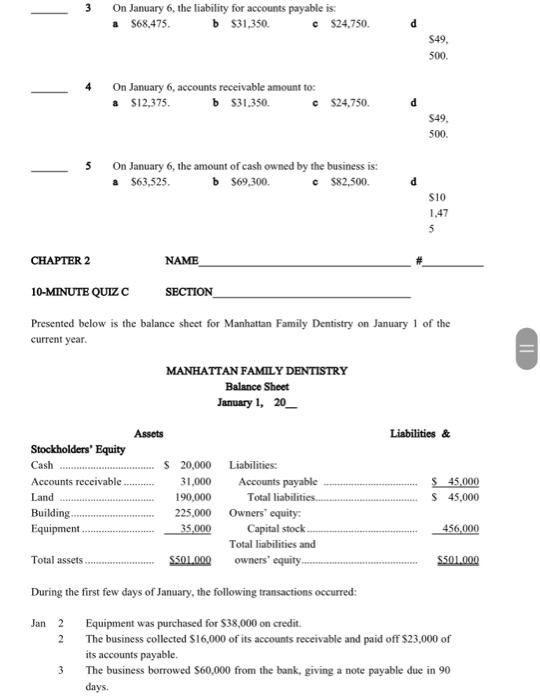 the balance sheet, income statement, and income tax return. Provide information about