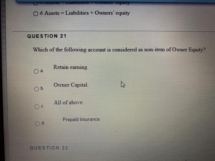 d. sales QUESTION 19 Q12. Net Profit will result during a time
