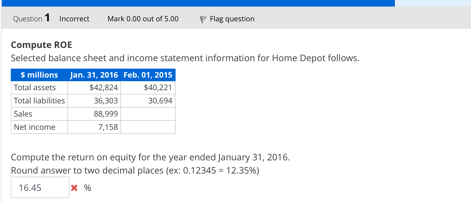 Will upvote for correct answer Question 1 Incorrect Mark 0.00 out of