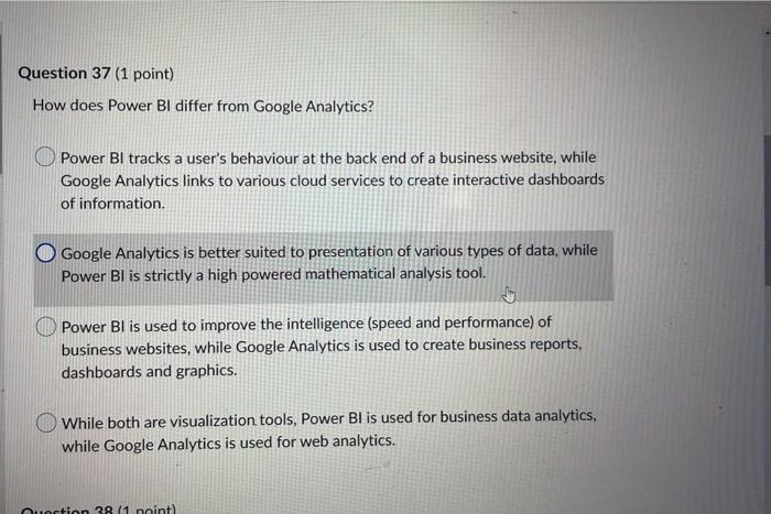 intelligence tool originally developed by the power industry and adopted by main