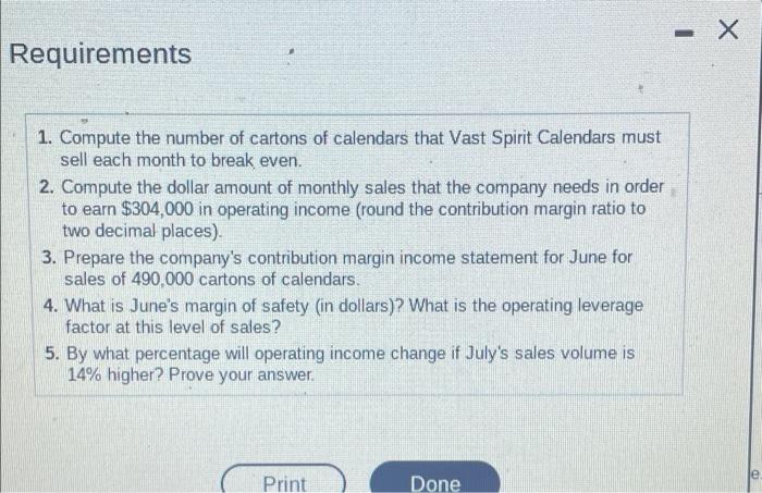 Need help with the remaining parts please 8/11 - X Requirements 1.