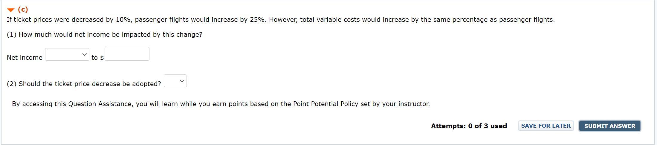 airline, has asked for your assistance in some basic analysis of its