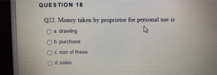 are: Liability, owner's capital, and revenue. O a Asset, expenses, and revenues.