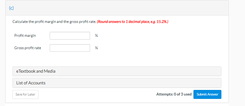 \\ Sales Discounts \\ Net Sales \\ \hline Cost of Goods Sold
