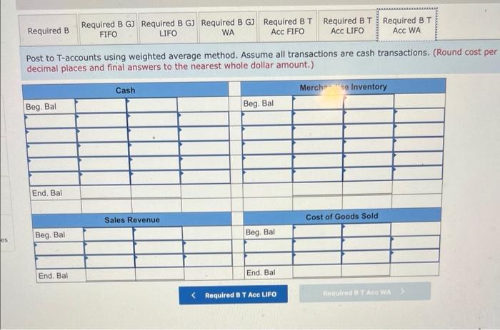 are cash transactions. Complete this question by entering your answers in the