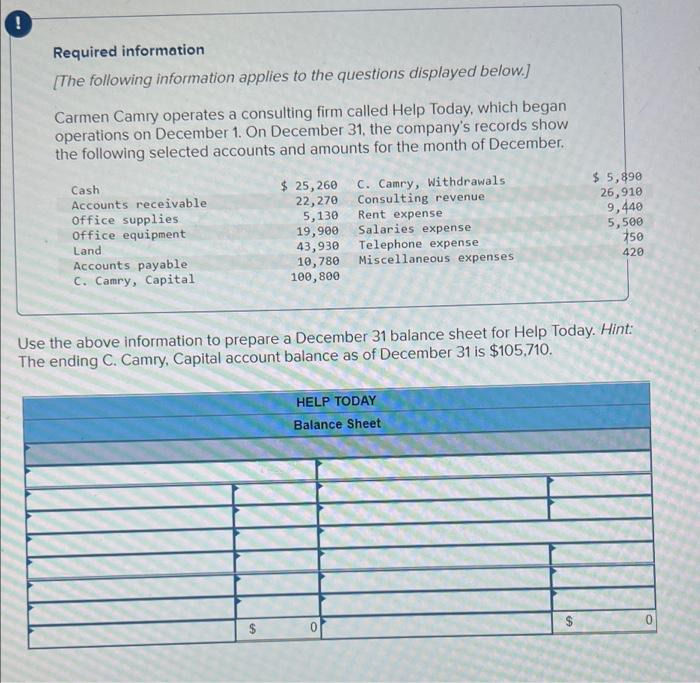 firm called Help Today, which began operations on December 1. On December