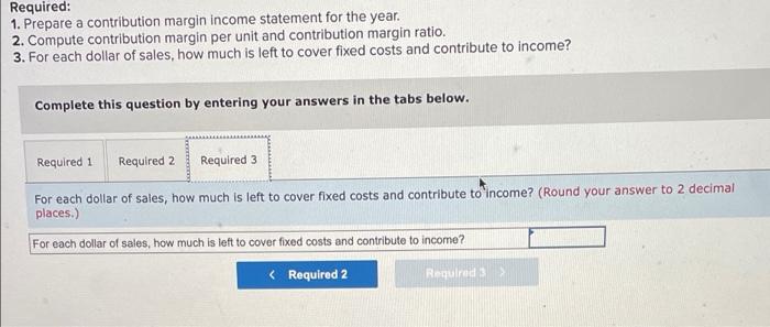 year ended December 31. The drum sets sell for $305 each. Variable