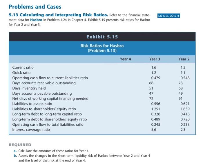  Problems and Cases 5.13 Calculating and Interpreting Risk Ratios. Refer to