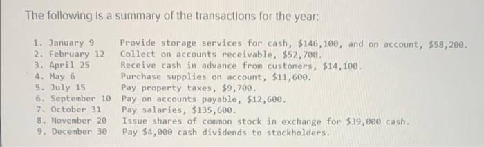 above!! Required information Problem 3-9A (Algo) Complete the full accounting cycle (LO3-3,