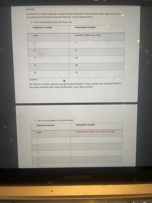 72% + + Question: Use Excel to run linear regression and get