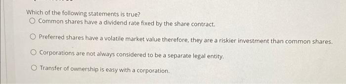 declared. Cumulative does not receive dividends but noncumulative does. Cumulative preferred share's