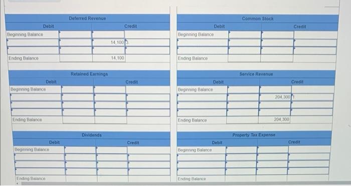 for the year: 1. January 9 Provide storage services for cash, $146,100,