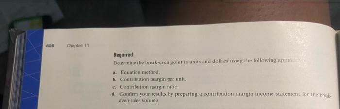 preparing a contribution margin income statement Inman Manufacturing Company makes a product