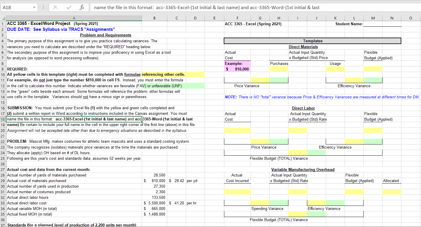 Please include cell references too if possible! A18 fic name the file