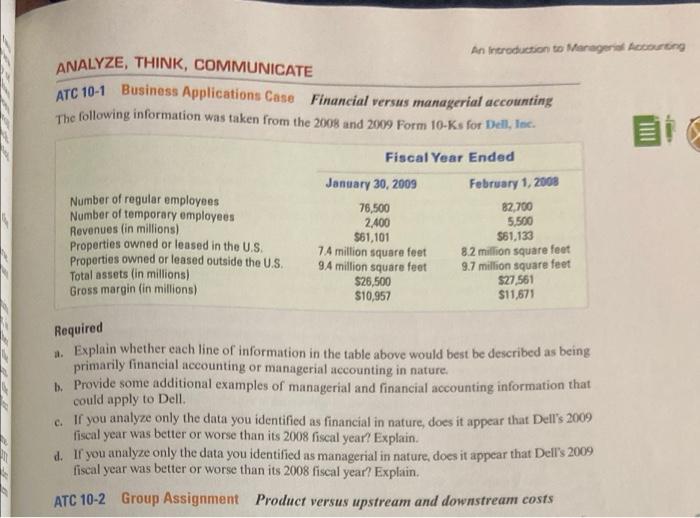 Can someone solve ATC 10-1 and explain each answer? An Introduction to