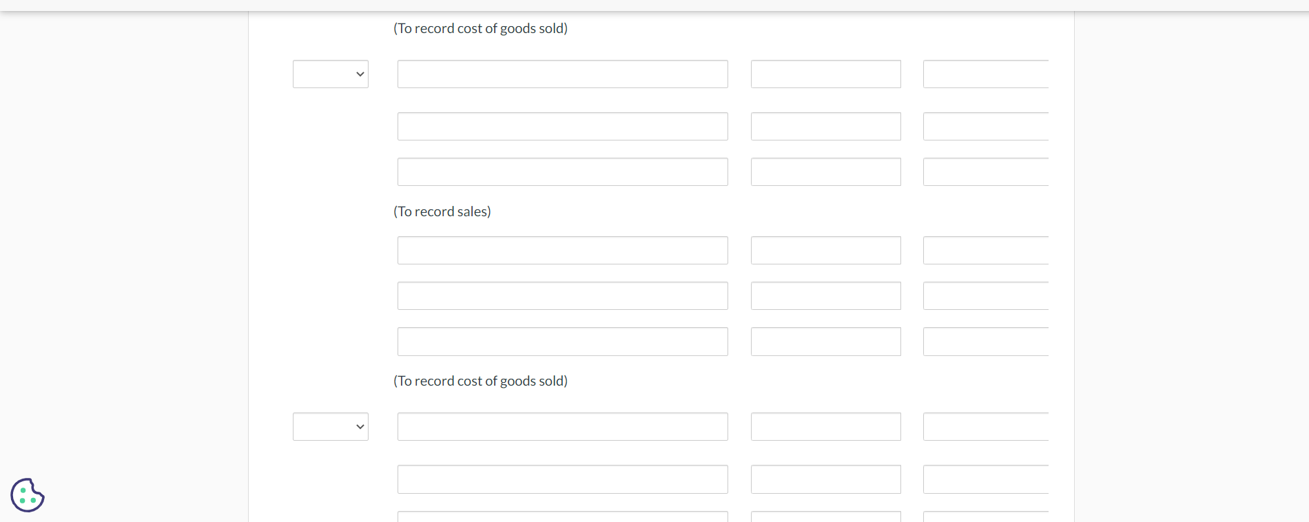 The company expects a return rate of 8% and uses a perpetual