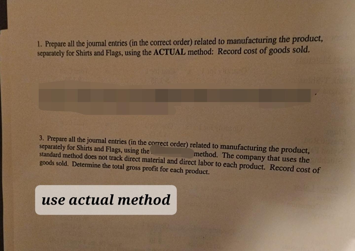 Mrs. Cornatum that sells and manufactures specialty TCU apparel and flags. The