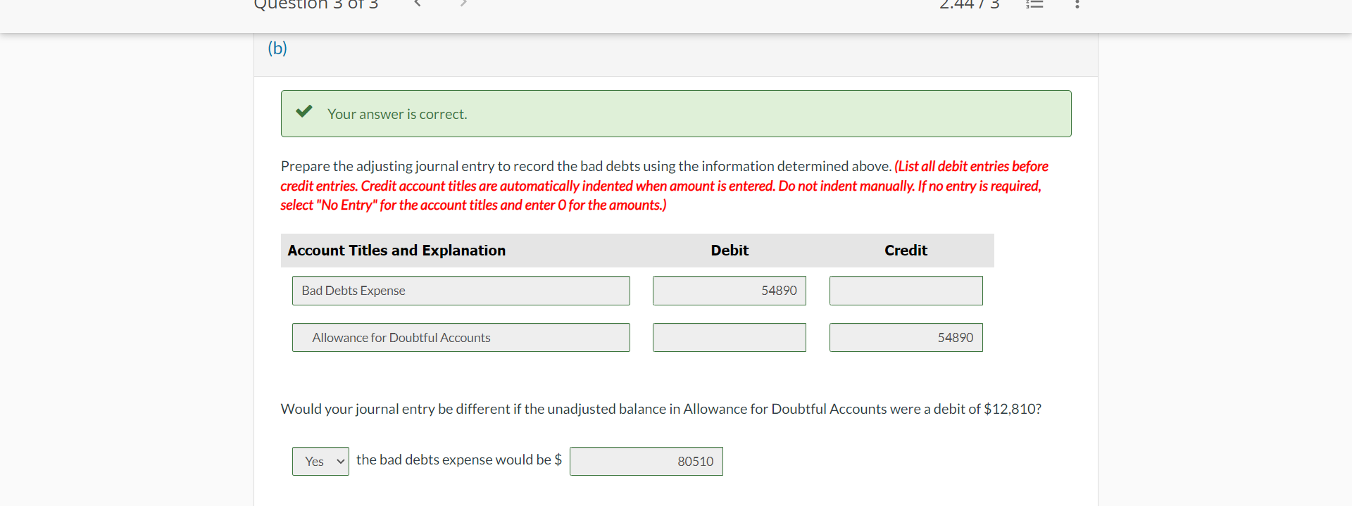 of merchandise to Dong Corporation on account, terms n/30. The goods had