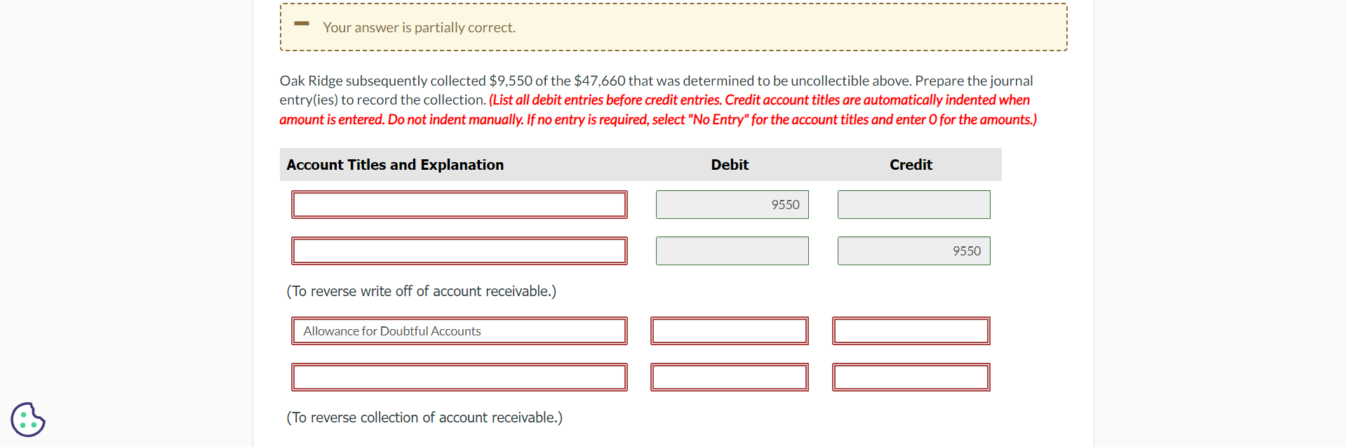 The goods had cost H55$626. 10 Sold $919 of merchandise to Rafik