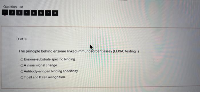  answer questions from 1 to 8 Question List 4 5 8