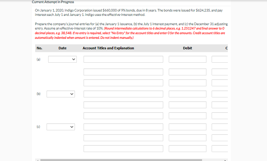 can you answer this question for me please ? Current Attempt in