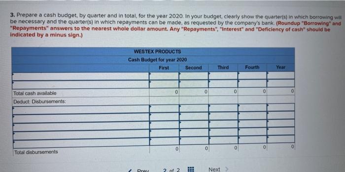 and purchases for the last quarter of 2019 , are as follows: