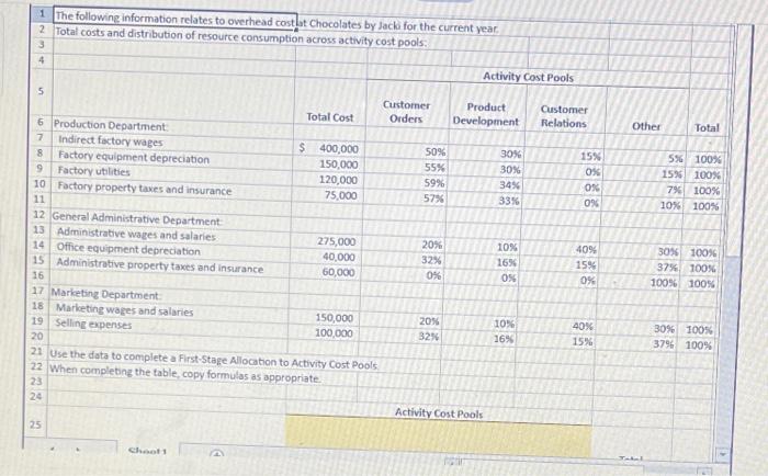 entered as a formula. Click OK to begin. OK 1 The following